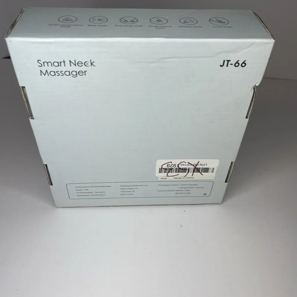 JT-66 Smart Neck Massager with Heat (6-Head Upgrade)